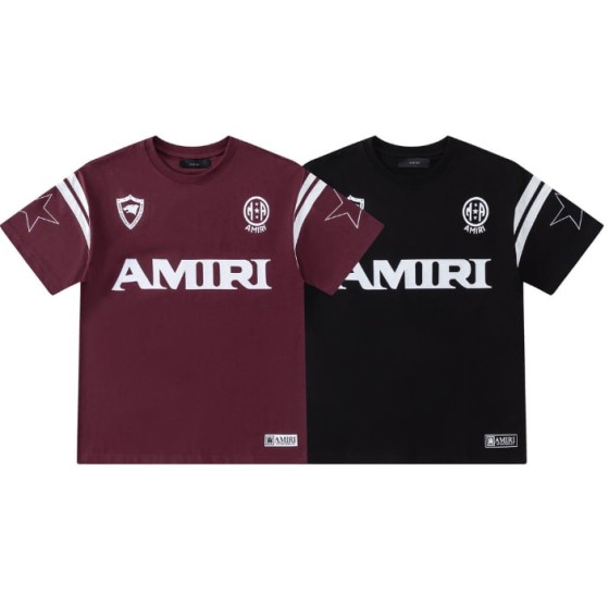 AMIRI Soccer Jersey Style Logo T-Shirt